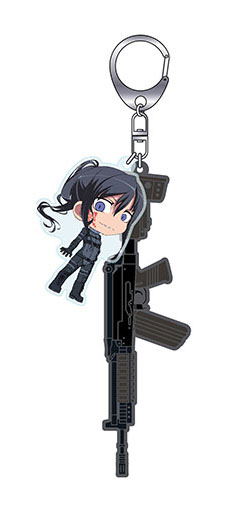 Sword Art Online Alternative Gun Gale Online Keychain Tactical Weapon Girls T W G Pitohui Ktr 09