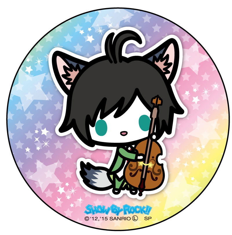 Show By Rock Can Badge Simple Design Ver Riku