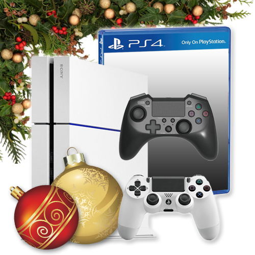 Playstation 4 Holiday Bundle Ps4 Hori Fps Plus Free Game