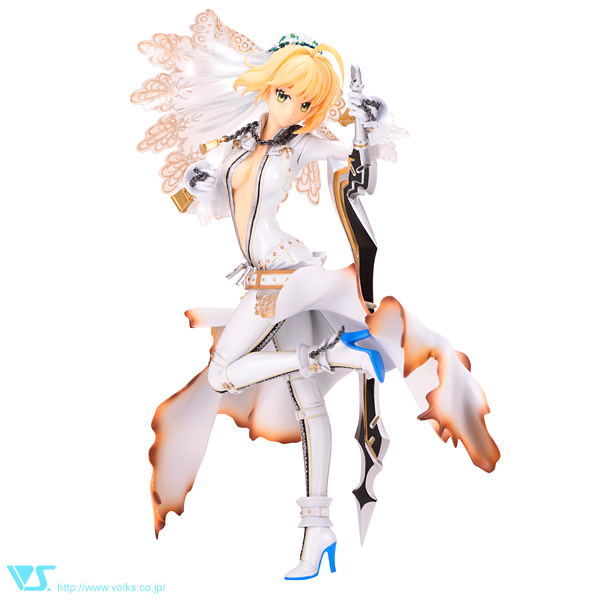 Fate Extra Ccc Charagumin 1 8 Scale Color Resin Kit Saber Bride