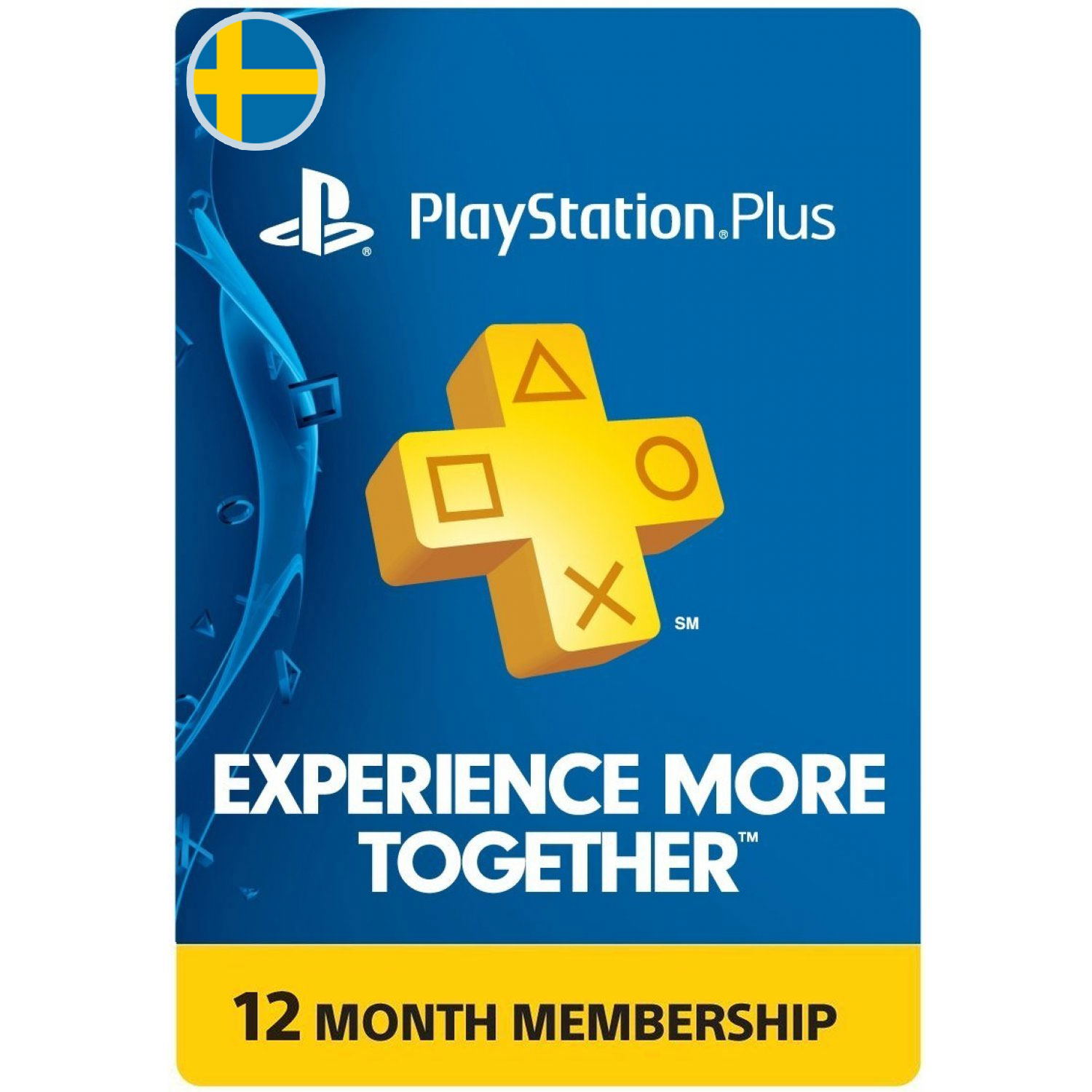 Psn Card 12 Month Playstation Plus Sweden Digital