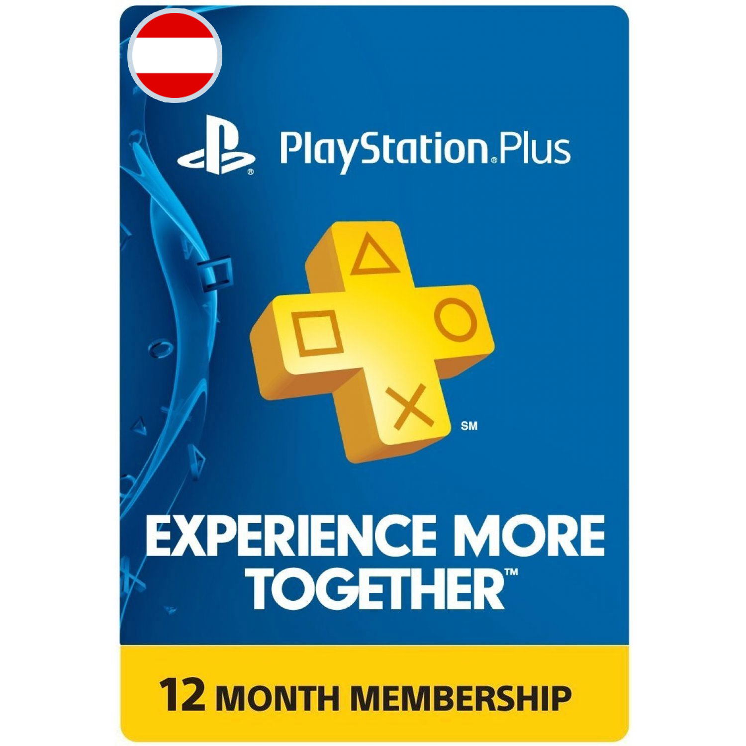 Psn Card 12 Month Playstation Plus Austria Digital