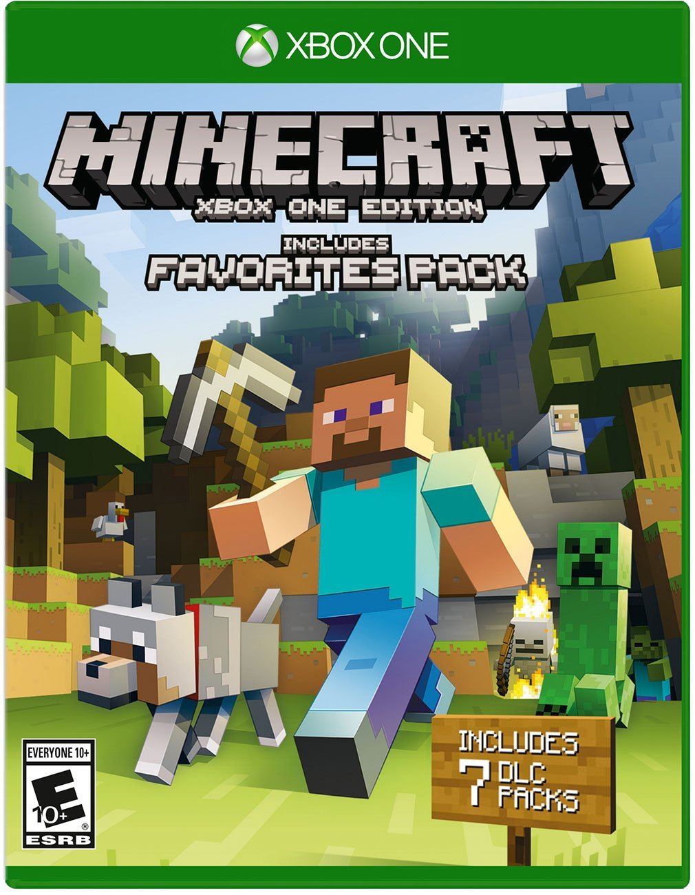 Minecraft Xbox One Edition Includes Favorites Pack English Chinese Subs