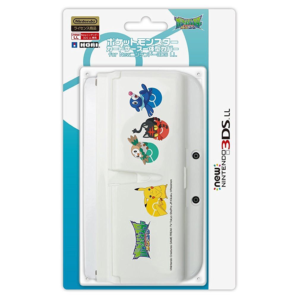 Pokemon Card Case Cover For New 3ds Ll Alola
