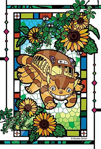 My Neighbor Totoro Art Crystal Jigsaw Puzzle Himawari Ni Kakomarete 126 Pieces