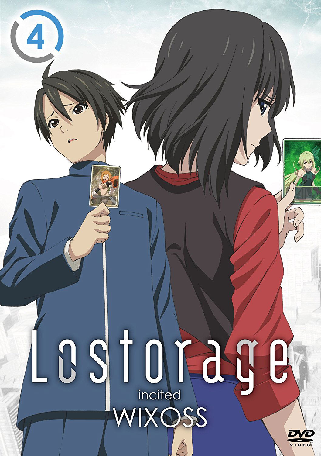 Lostorage Incited Wixoss 4 Blu Ray Cd Limited Edition