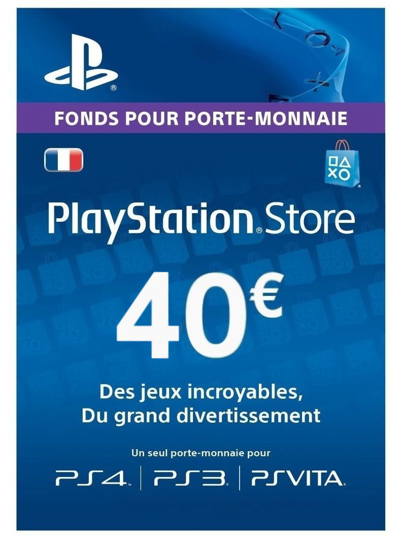 psn card 40 euro