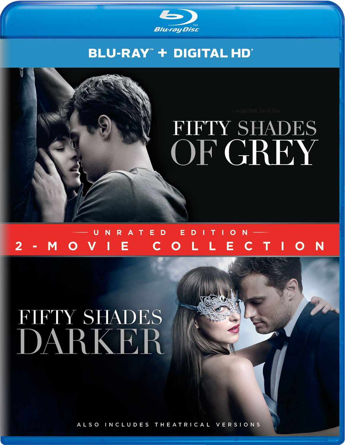 Fifty Shades Of Grey Fifty Shades Darker 2 Movie Collection Unrated Edition Blu Ray Digital