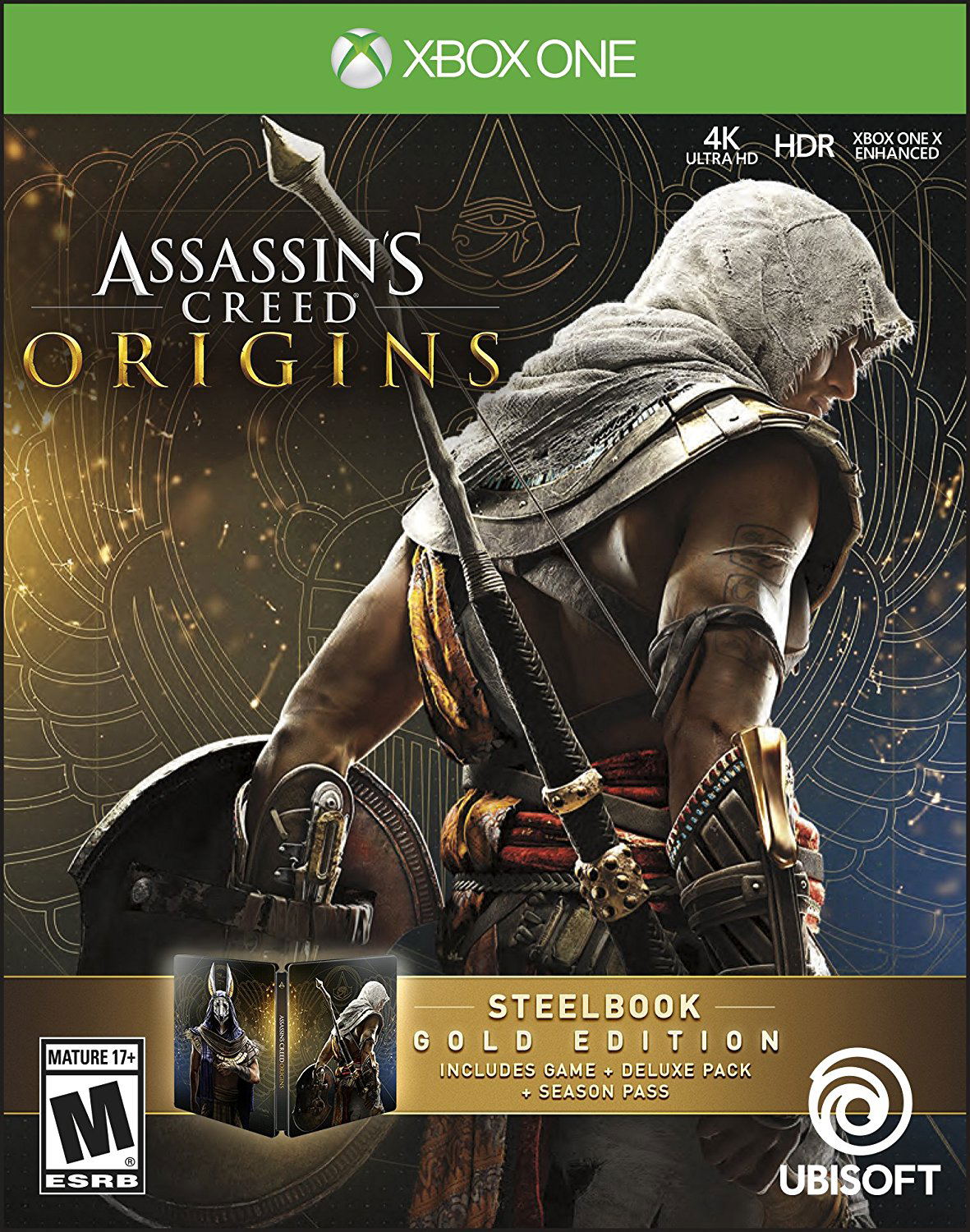 Assassin S Creed Origins Steel Book Gold Edition