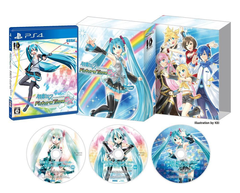 Hatsune Miku Project Diva Future Tone Dx Memorial Pack