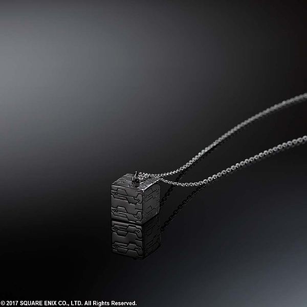 Nier Automata Silver Necklace Black Box