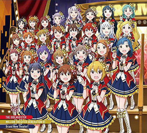 Video Game Soundtrack Idolm Ster Million The Ter Generation 01 Brand New Theater 765 Million Allstars