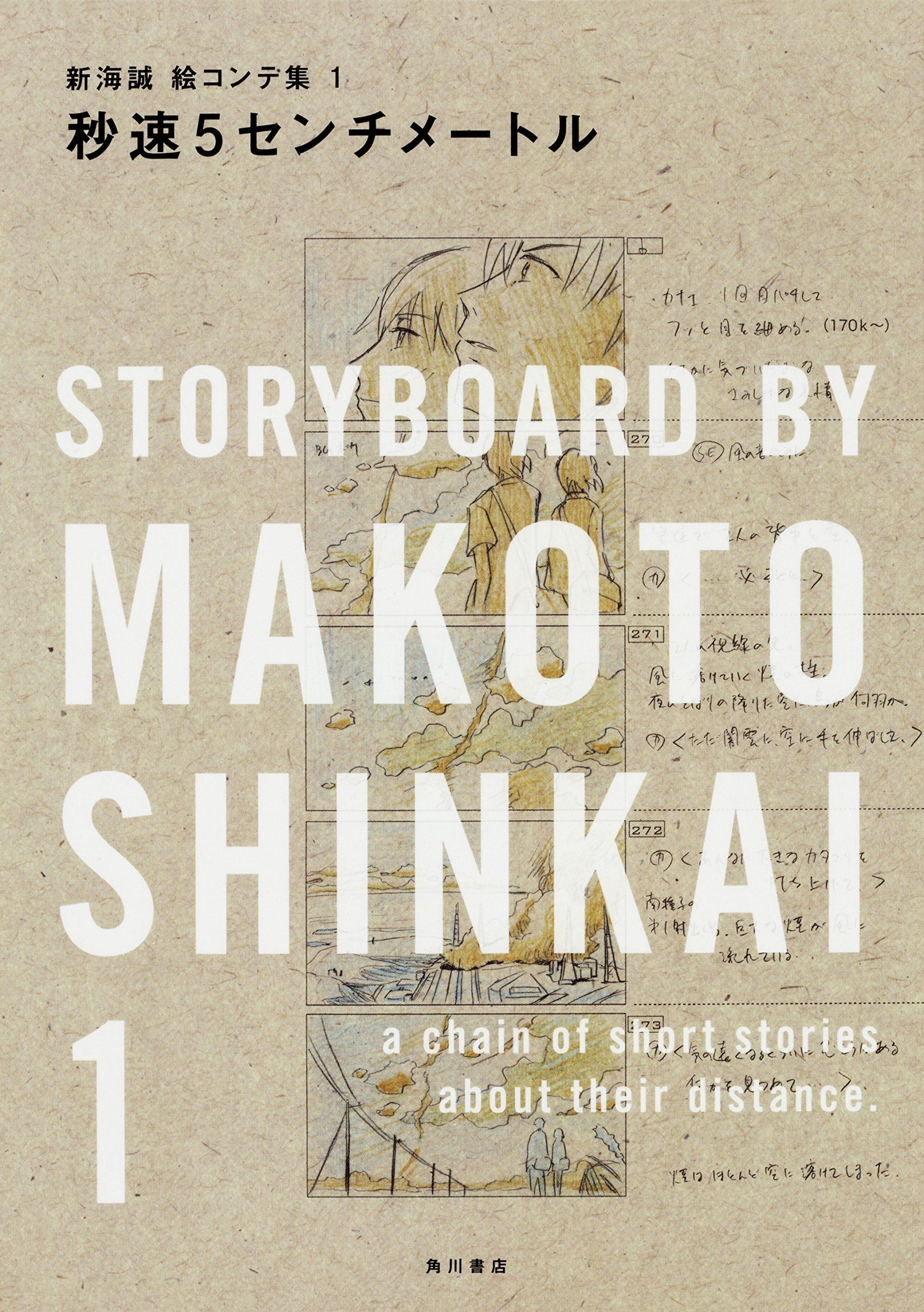 5 Centimeters Per Second A Chain Of Short Stories About Their Distance Shinkai Makoto Storyboards Collection