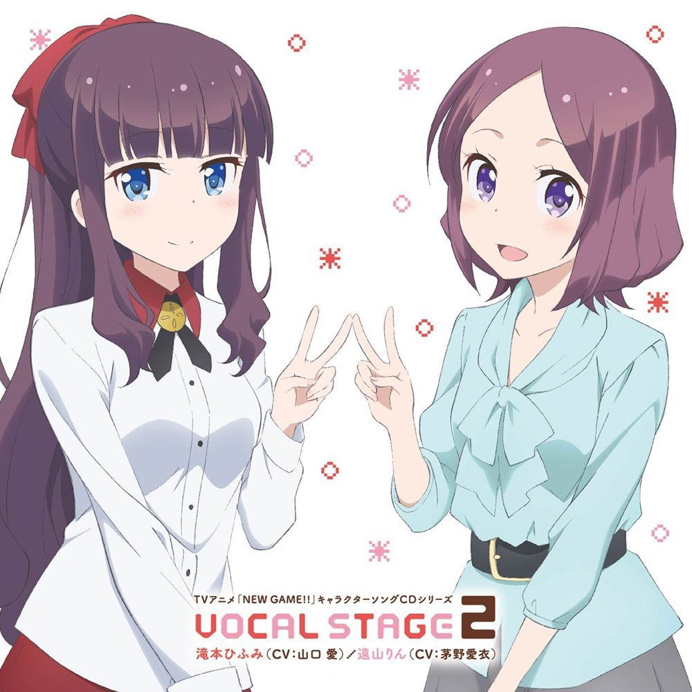 Anime Soundtrack Tv Anime New Game Character Song Cd Series Vocal Stage 2 Megumi Yamaguchi Ai Kayano