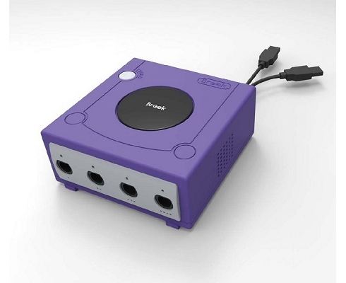 Wii U Gamecube Adapter Violet