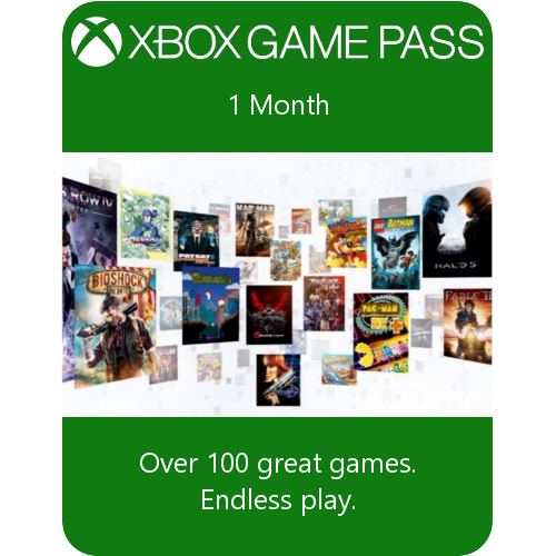 1 year xbox game pass