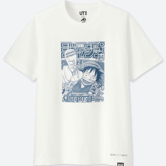 Ut Jump 50th Anniversary One Piece Issue Cover Men S T Shirt White Xl Size