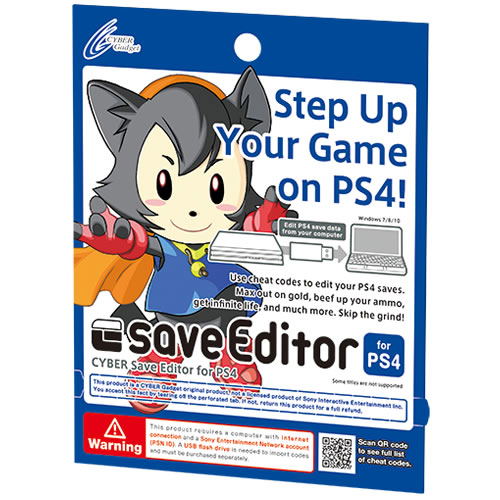 Cyber Save Editor For Playstation 4