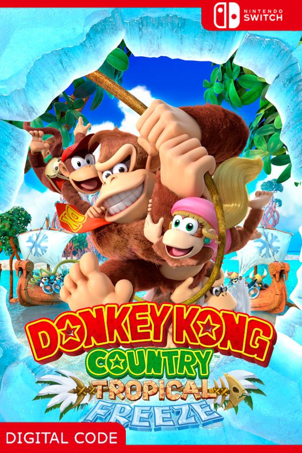 donkey kong country tropical freeze digital