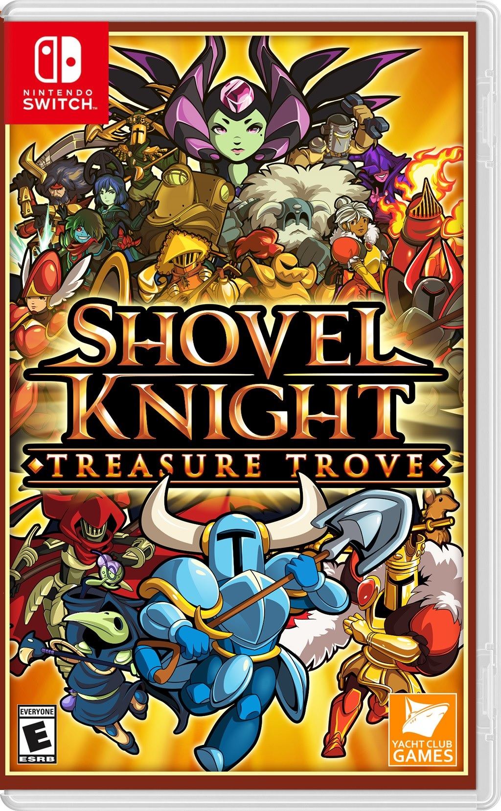 shovel knight treasure trove switch physical