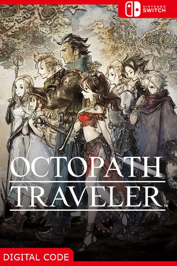 octopath traveler digital code