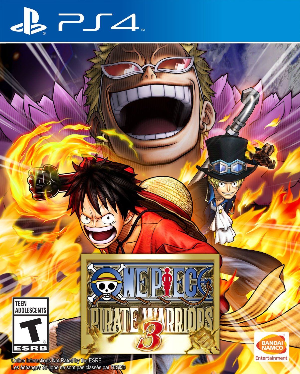 One Piece Pirate Warriors 3 Spanish Cover
