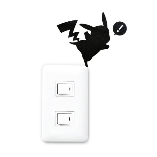 Pokemon Wall Sticker Wall Story Pikachu Uh Oh