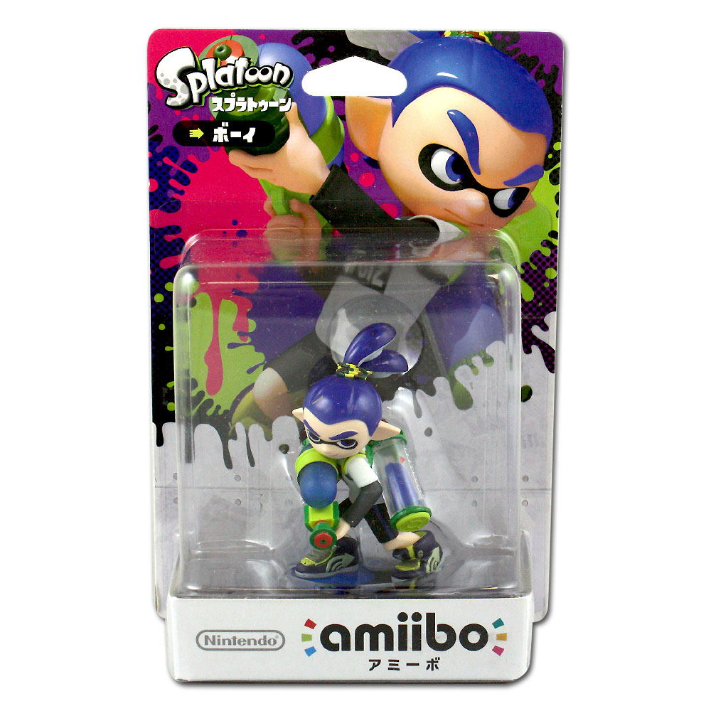 Amiibo Splatoon Series Figure Boy Re Run