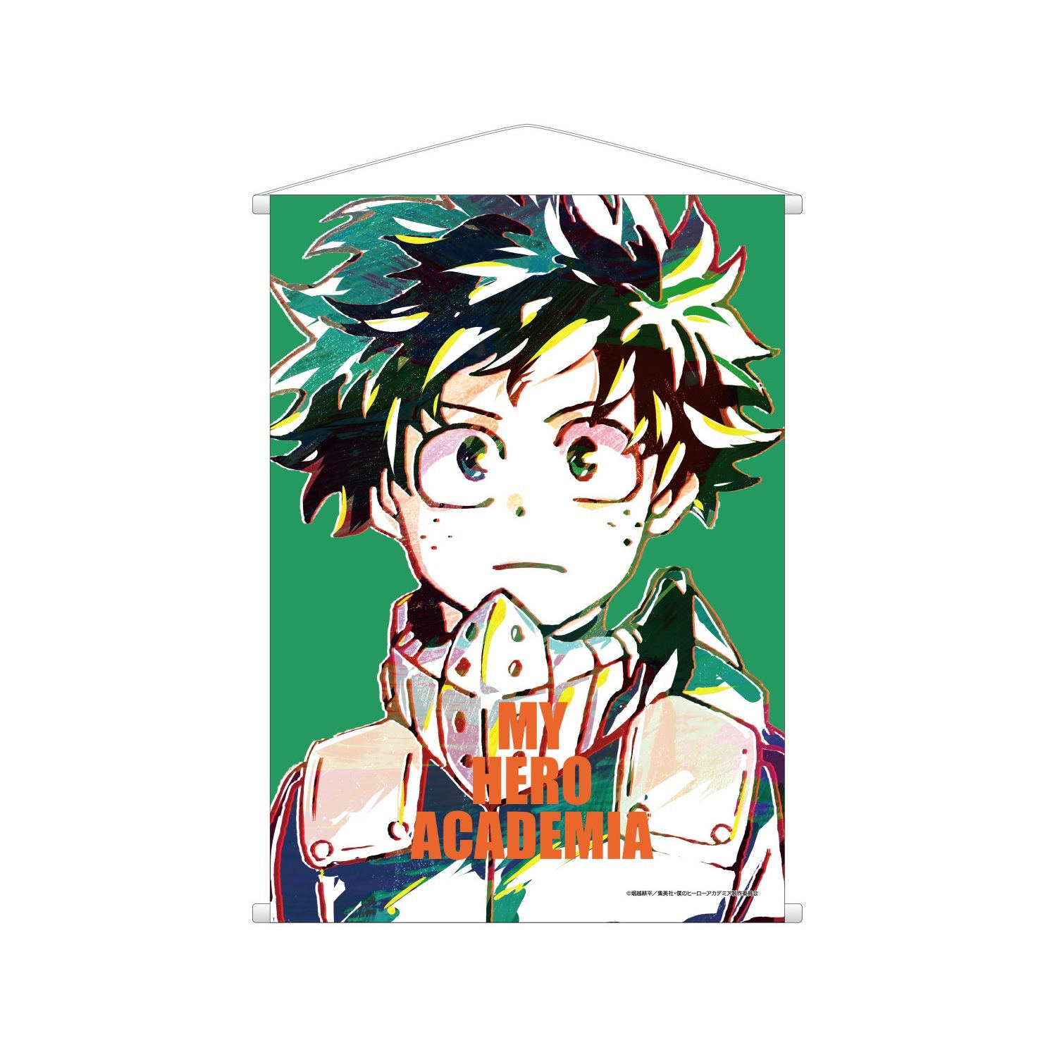 My Hero Academia Ani Art Wall Scroll Izuku Midoriya Re Run