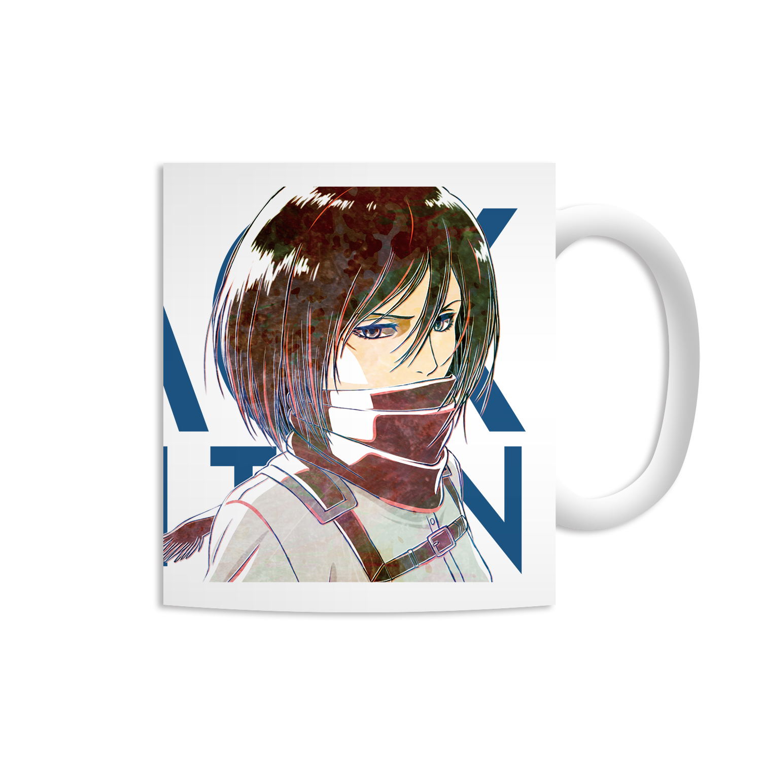 Attack On Titan Ani Art Mug Cup Mikasa Ackerman