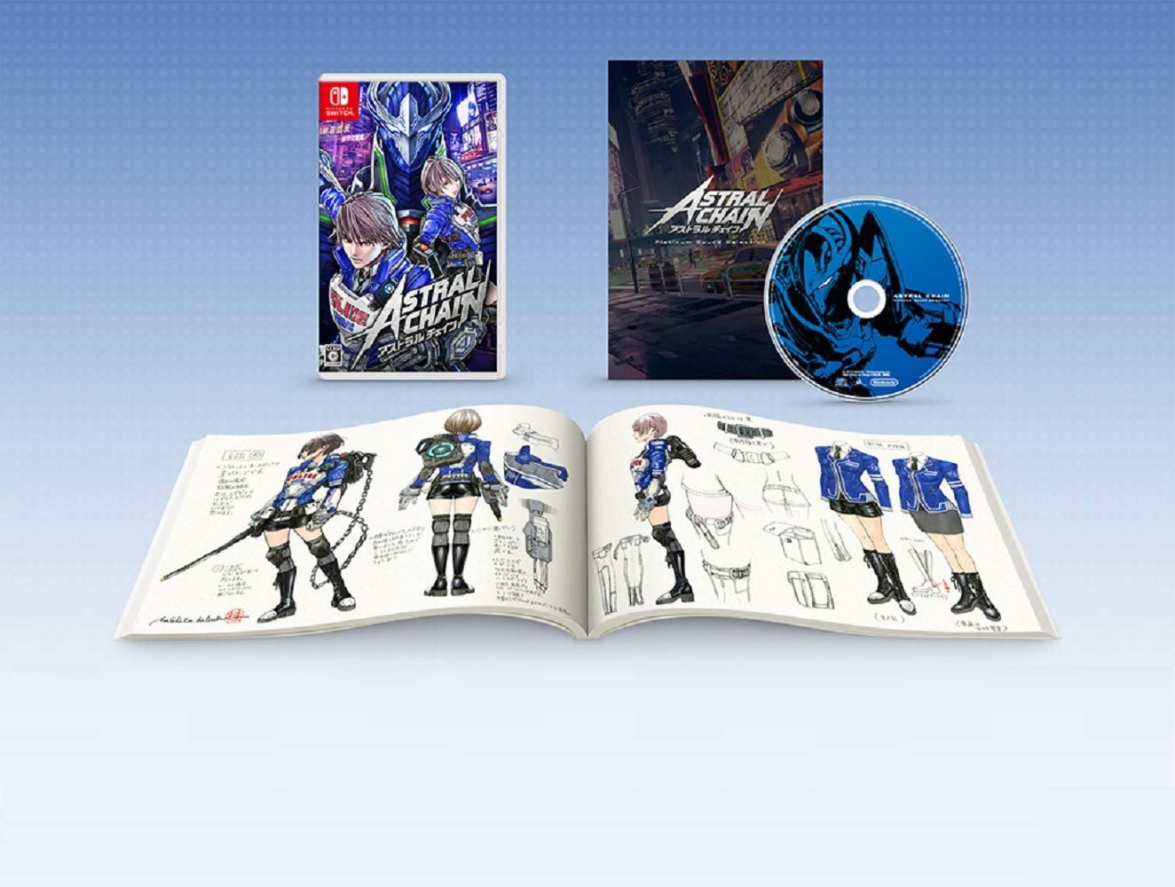 astral chain steelbook