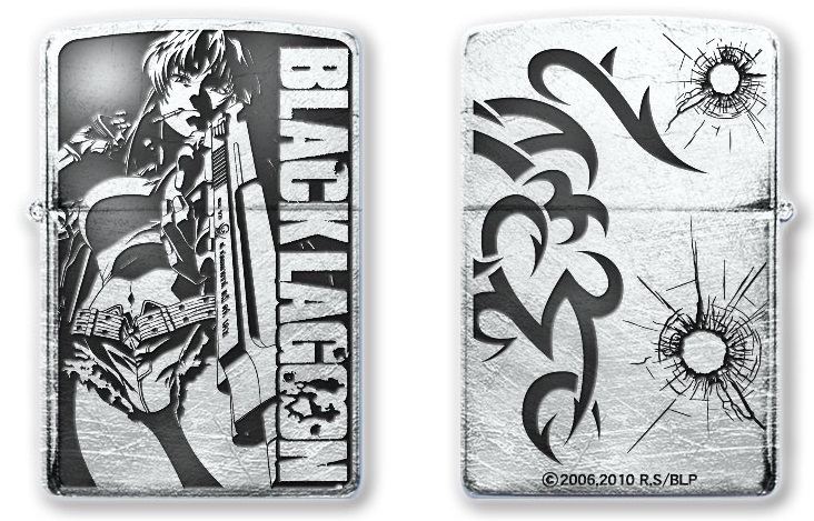 Black Lagoon Zippo Lighter Ver 2 A Levy No Fuel Or Gas Included