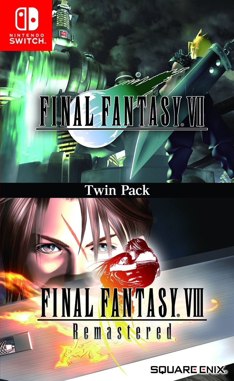 Final Fantasy Vii Final Fantasy Viii Remastered Twin Pack Multi Language English Cover