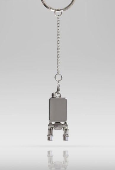 Nier Automata Metal Key Chain Pod 042