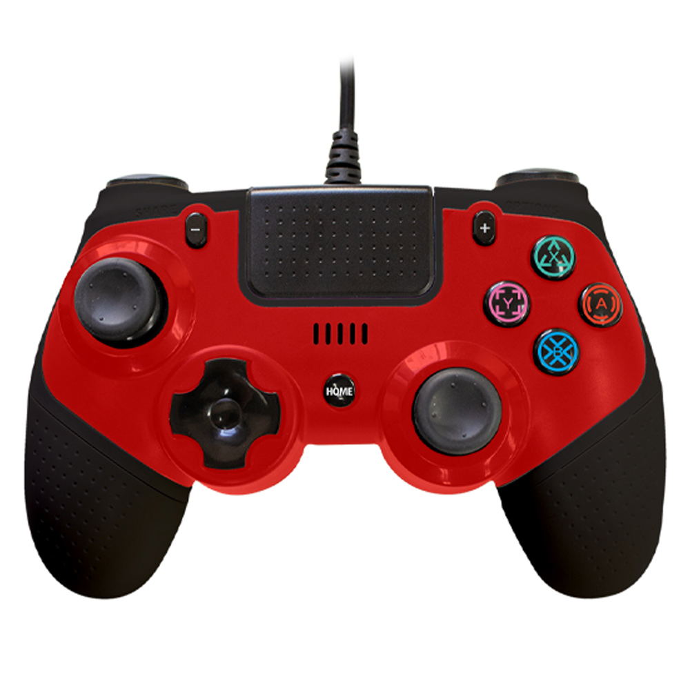 Multi Controller For Ps4 Ps3 Switch Pc Android Black X Red