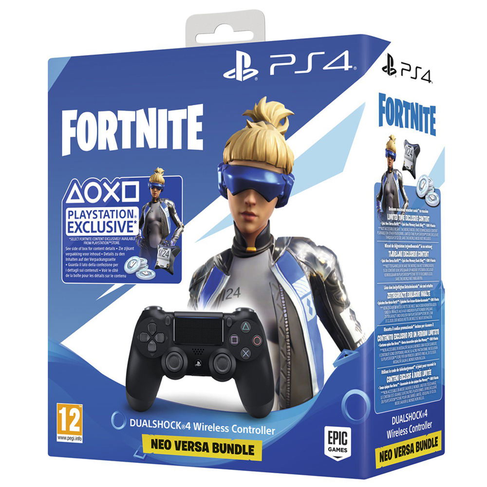 Fortnite Ps4 Controller Neo Versa Dualshock 4 Wireless Controller Fortnite Neo Versa Bundle