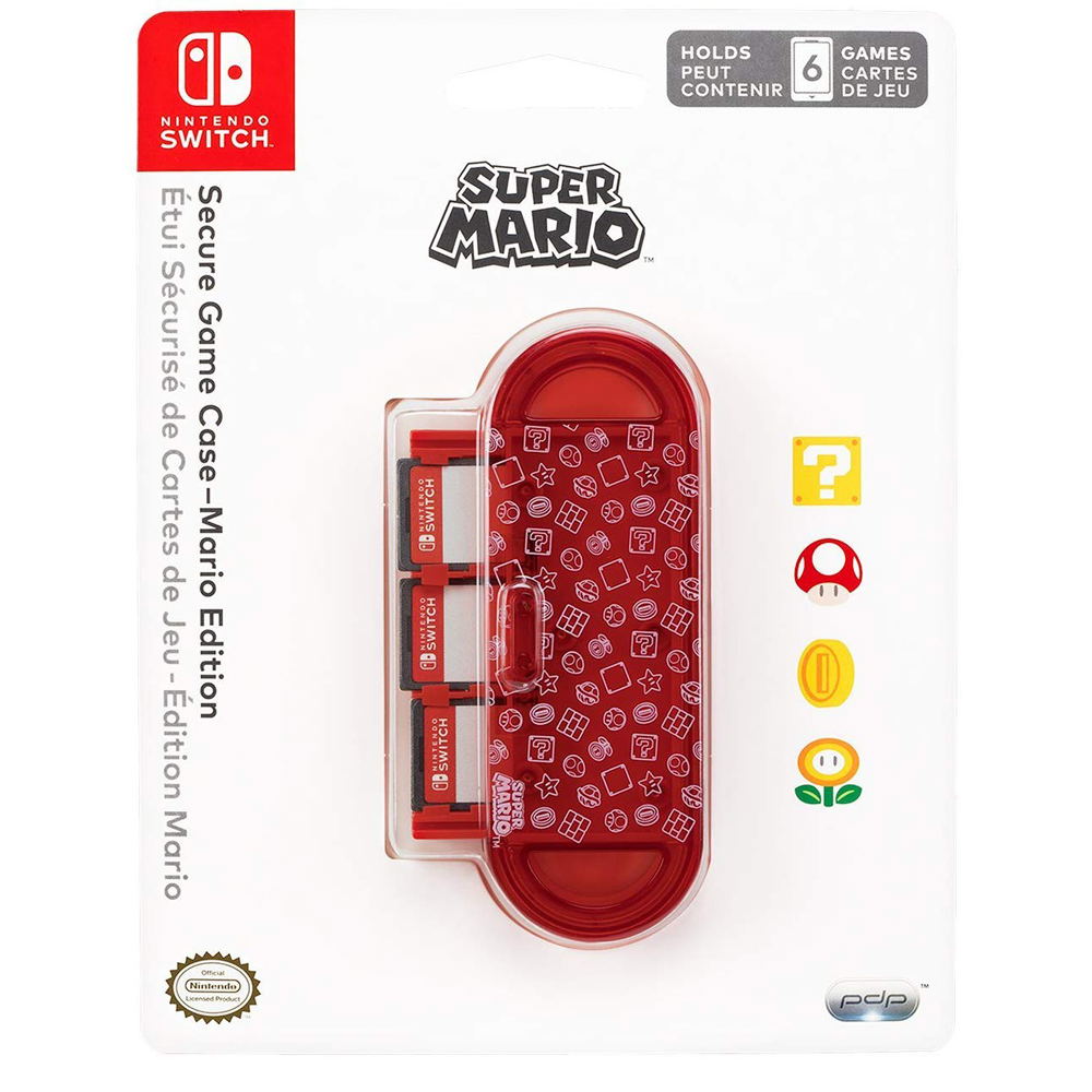 Secure Game Case For Nintendo Switch Mario