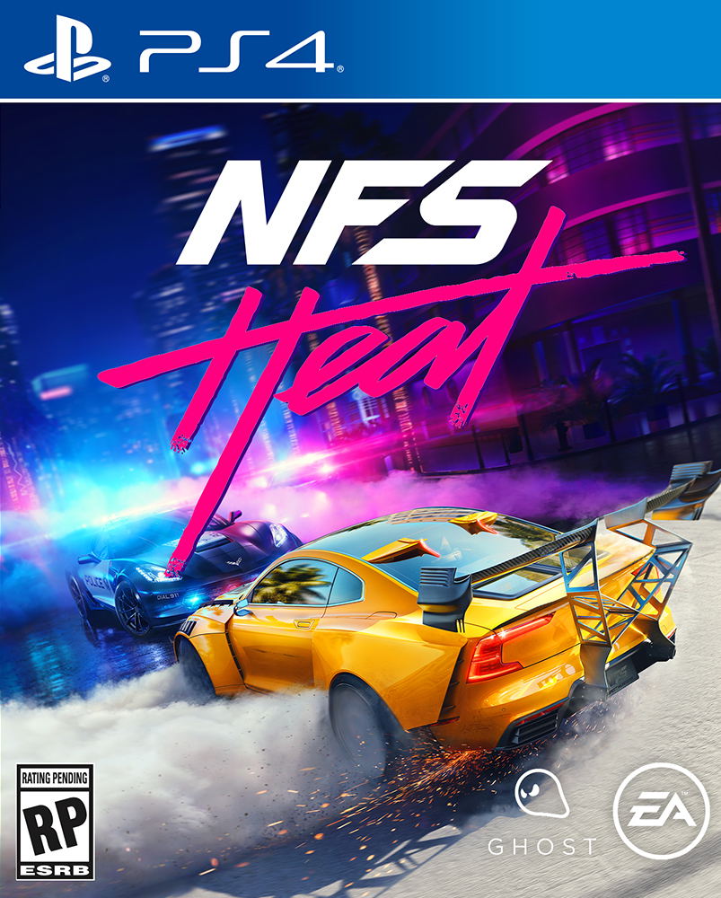 Need For Speed Heat Chinese Cover Multi Language