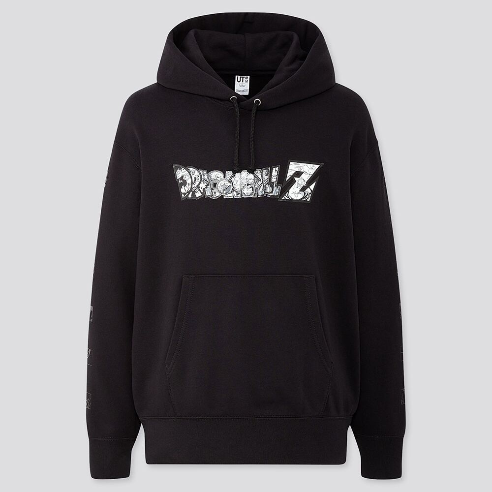 Ut Dragon Ball Z Collage Pullover Hoodie Black M Size
