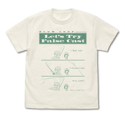 Slow Loop Koharu S False Cast T Shirt Vanilla White S Size