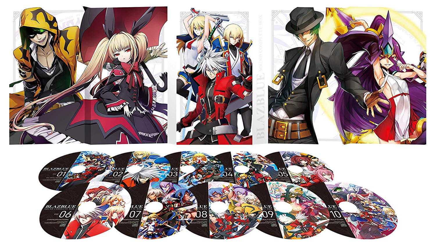 Video Game Soundtrack Blazblue Sound Complete Box Various Artists