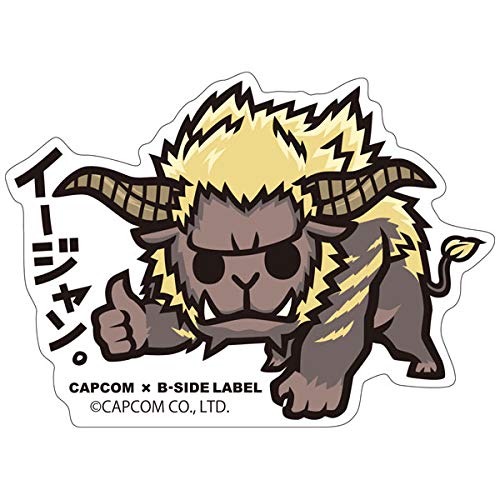 Capcom X B Side Label Sticker Monster Hunter Rajang