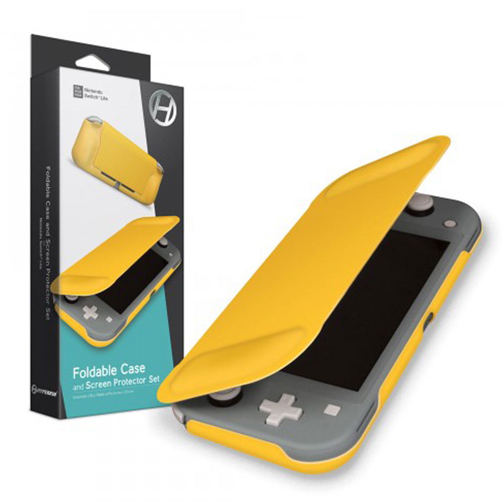 nintendo switch lite case with screen protector