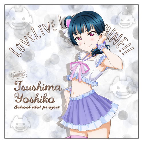 Love Live Sunshine Yoshiko Tsushima Cushion Cover Pajama Ver