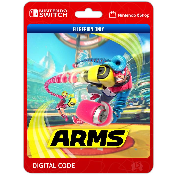 arms nintendo switch digital code