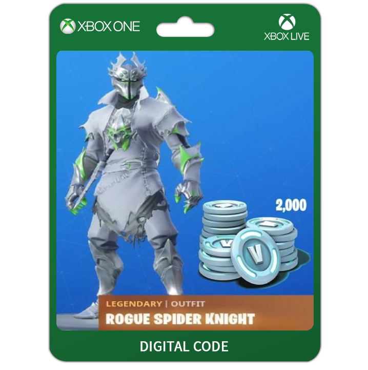 rogue spider knight digital code