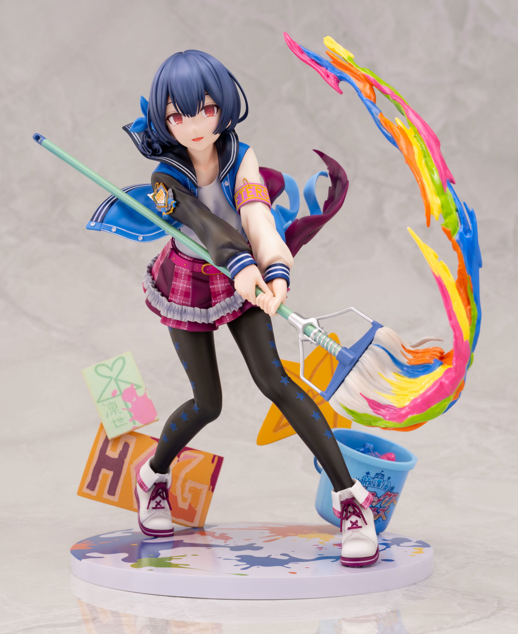 The Idolm Ster Shiny Colors 1 8 Scale Pre Painted Figure Rinze Brave Hero Jersey Ver