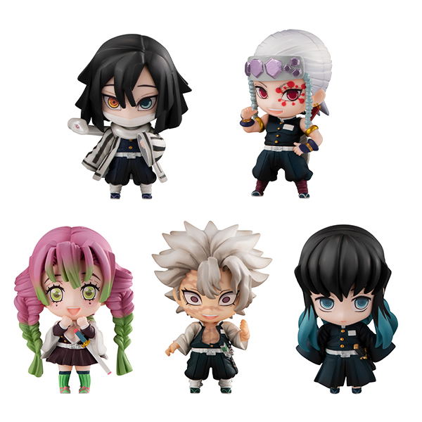 Demon Slayer Kimetsu No Yaiba Tanjiro And The Pillars Mascot Set B