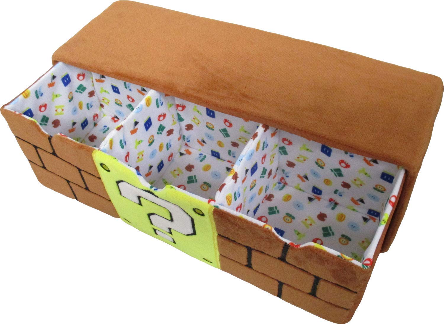 Super Mario Plush 3 Chest: Block