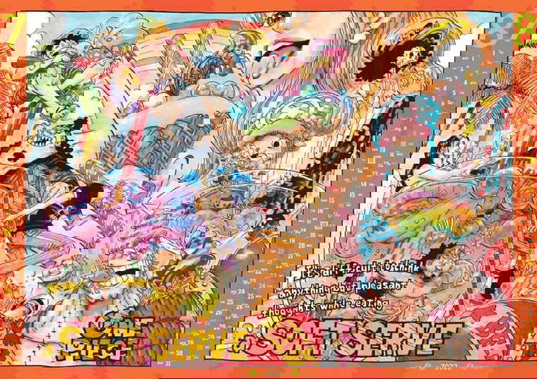 One Piece Comic Calendar 22 With Special Schedule Book One Piece Comic Calendar 22 With Special Schedule Book